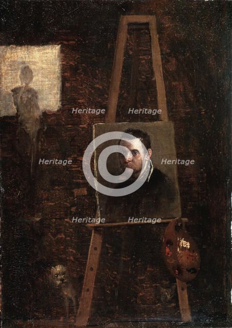 'Self-portrait', c1604. Artist: Annibale Carracci