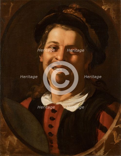 Self-portrait, c1618-1620. Creator: Haen, David de (c. 1585-1622).