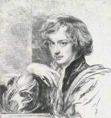 Self Portrait, (c1620), c1820s. Creator: Andrew Geddes