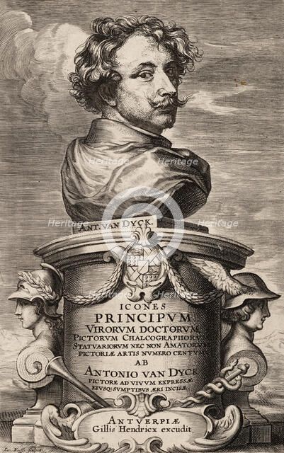 Self-Portrait, c1630s. Creator: Anthony van Dyck.