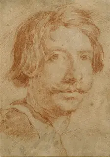 Self-portrait, c1630s. Artist: Gian Lorenzo Bernini
