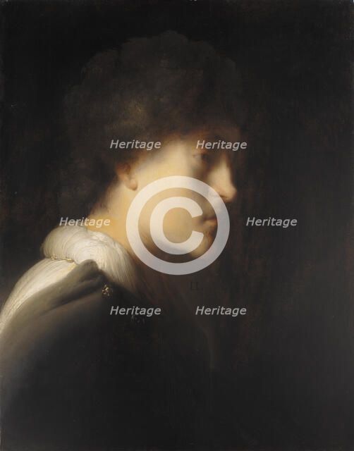 Self-portrait, c1635. Creator: Lievens; Jan (1607-1674).