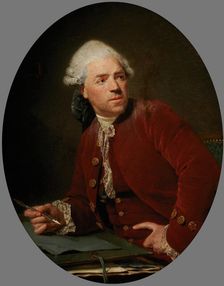 Self-portrait, c1777. Creator: Lépicié, Nicolas Bernard (1735-1784)
