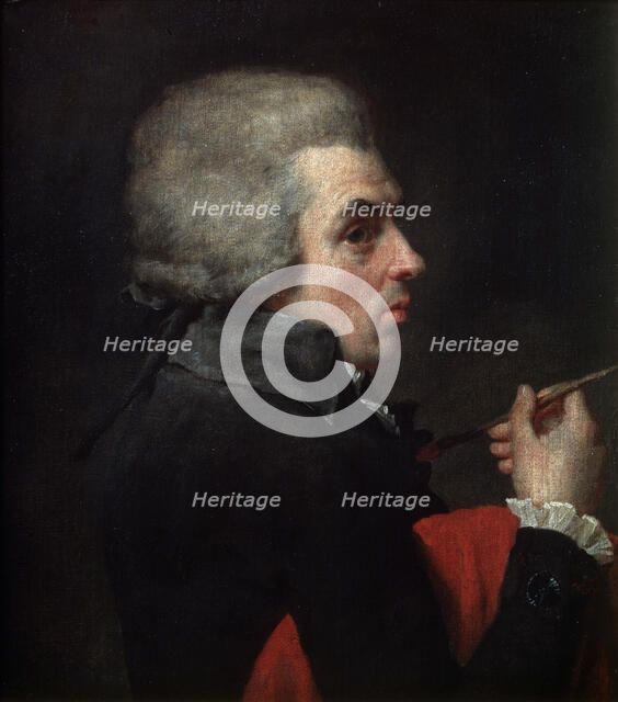 'Self-portrait', c1789. Creator: Jacques-Louis David.