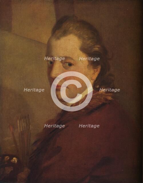 'Self Portrait', c1790. Artist: James Barry.