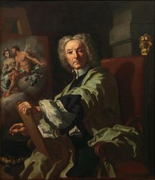 Self-portrait, c1715-1720. Creator: Solimena, Francesco (1657-1747)