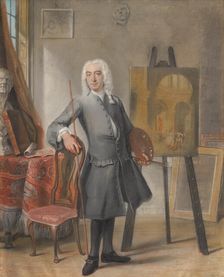 Self-Portrait, c1720s. Creator: Cornelis Troost
