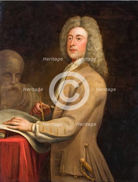 Self Portrait, c1730. Creator: John Thornhill.
