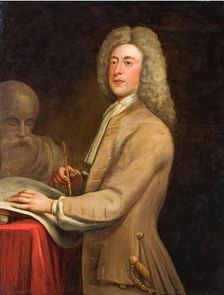 Self Portrait, c1730. Creator: John Thornhill