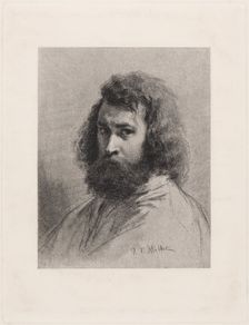 Self-portrait, c1846. Creator: Millet, Jean-François (1814-1875)