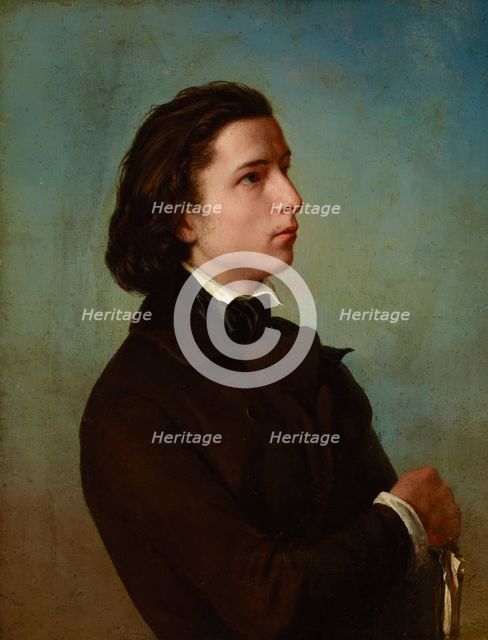 Self-Portrait, c1850. Creator: Franciszek Tepa.
