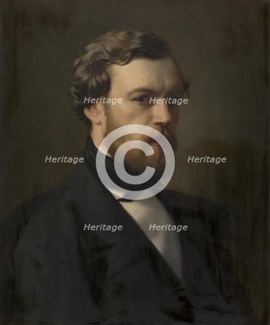 Self Portrait, c1850s. Creator: Theodore-Joseph Canneel.