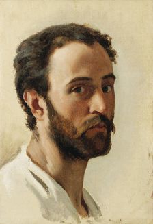 Self-portrait, c1855. Creator: Reffo, Enrico (1831-1917)