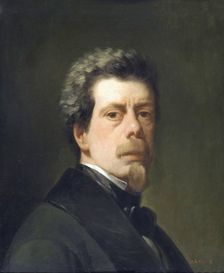 Self-portrait, c1856. Creator: Antonio María Esquivel