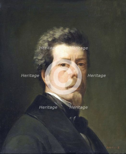 Self-portrait, c1856. Creator: Antonio María Esquivel.