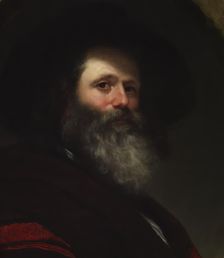 Self-Portrait, c1860. Creator: Charles Loring Elliott