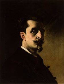 Self-Portrait, c1875. Creator: Karol Mlodnicki
