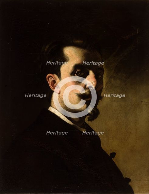 Self-Portrait, c1875. Creator: Karol Mlodnicki.