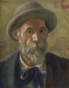 Self-Portrait, c1875. Creator: Pierre-Auguste Renoir