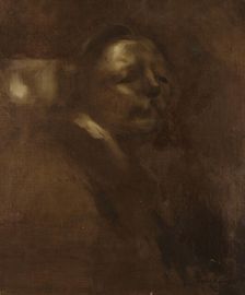 Self-portrait, c1880. Creator: Carrière; Eugène (1849-1906)