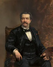 Self Portrait, c1880s. Creator: Joseph Delin