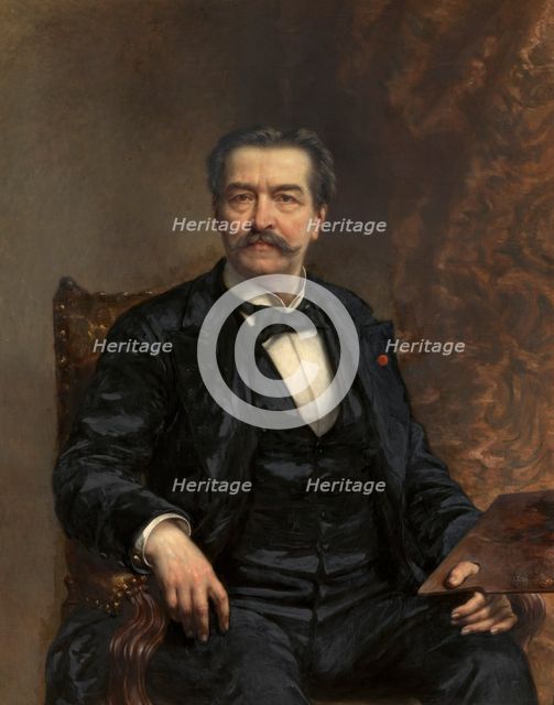 Self Portrait, c1880s. Creator: Joseph Delin.