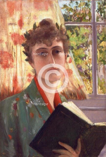 Self-portrait, c1885. Creator: Singer; Winnaretta (1865-1943).