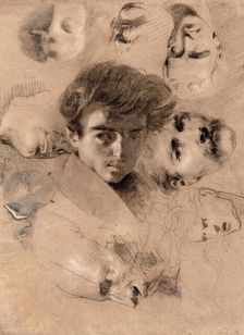 Self-portrait, c1819. Creator: Colin, Alexandre-Marie (1798-1875)