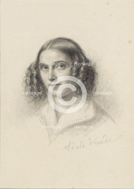 Self-portrait, c1820. Creator: Marie Adelaïde Kindt.