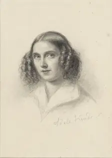 Self-portrait, c1820. Creator: Marie Adelaïde Kindt