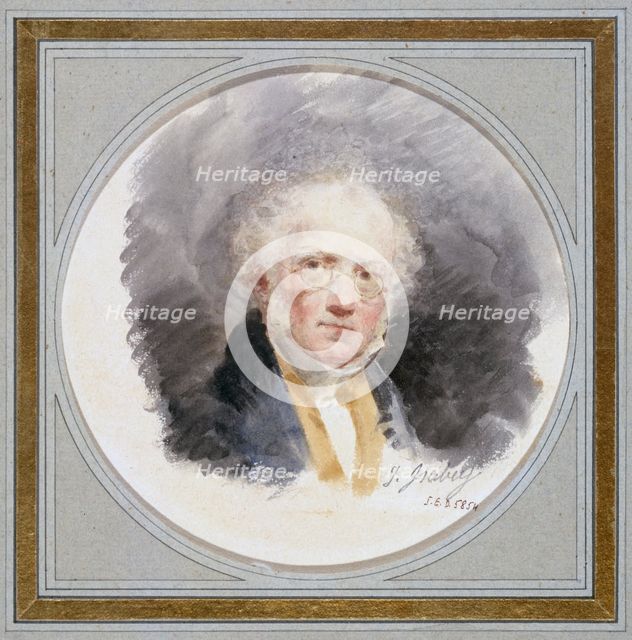 Self-portrait, c1830. Creator: Jean-Baptiste Isabey.