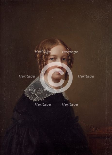 Self portrait, c1830. Creator: Sophie Adlersparre.