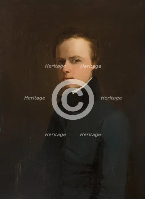 Self portrait, c1830s. Creator: Egron Sellif Lundgren.