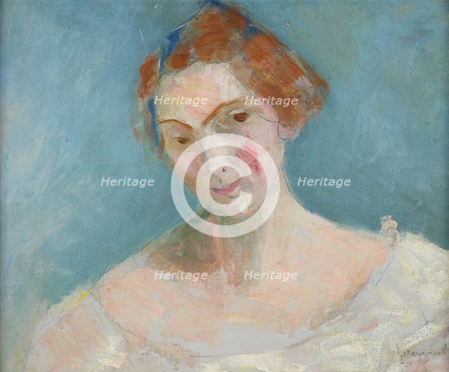 Self-portrait, c1900. Creator: Marval; Jacqueline (1866-1932).