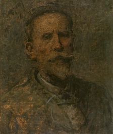 Self Portrait, c1900s. Creator: Xavier Mellery