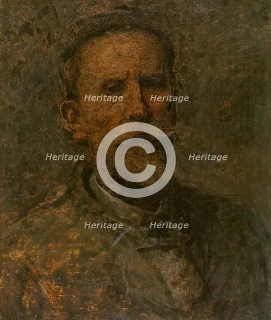 Self Portrait, c1900s. Creator: Xavier Mellery.