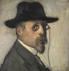 Self Portrait, c1900s. Creator: Jakob Smits