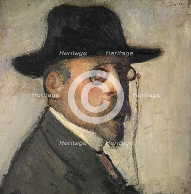 Self Portrait, c1900s. Creator: Jakob Smits.