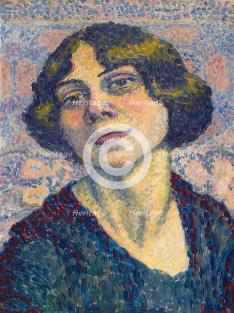 Self-portrait, c1905-1910. Creator: Cousturier, Lucie (1870-1925).