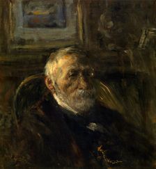 Self-portrait, c1905. Creator: Jozef Israels