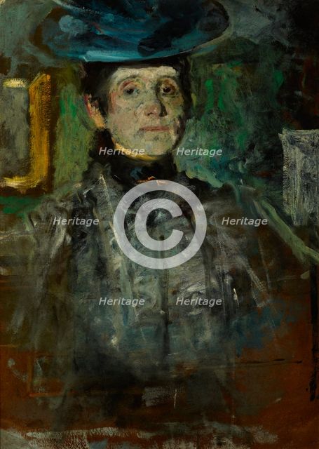Self-Portrait, c1908. Creator: Olga Boznanska.