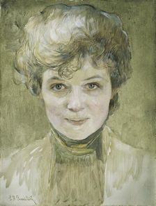 Self-portrait, c1910/1915. Creator: Susanne Renate Granitsch
