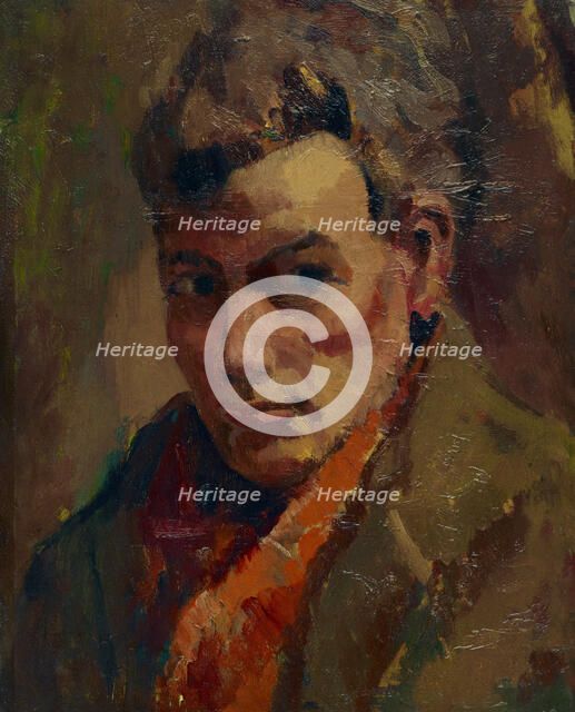 Self portrait, c1915. Creator: Frederick James Porter.