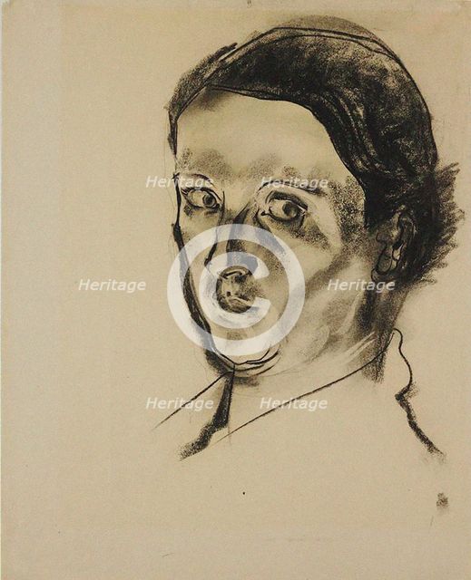 Self-portrait, c1921-1923. Creator: Dicker (Dicker-Brandeis), Friedl (1898-1944).