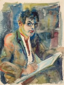 Self-portrait, c1925. Creator: Schlichter, Rudolf (1890-1955)