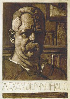 Self-portrait, c1928. Creator: Alexander Rothaug