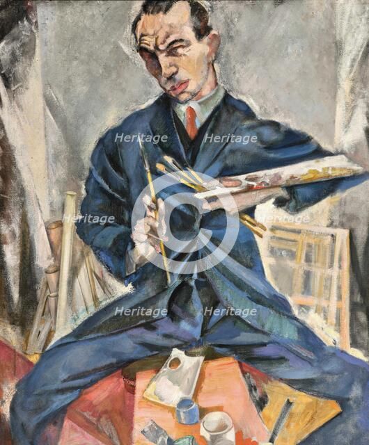 Self-portrait, c1933. Creator: Oppenheimer, Max (1885-1954).