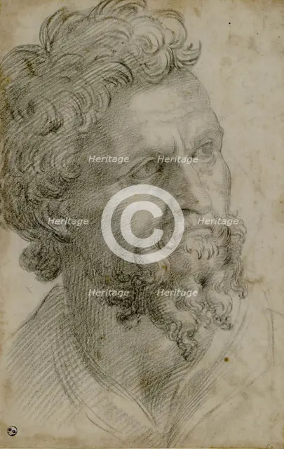 Self-Portrait, ca 1542. Creator: Cellini, Benvenuto (1500-1571).