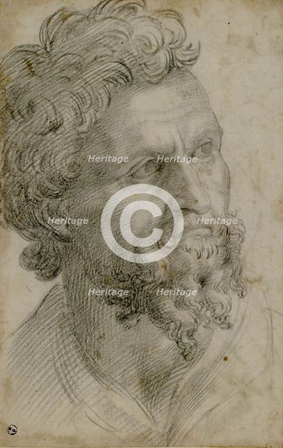 Self-Portrait, ca 1542. Creator: Cellini, Benvenuto (1500-1571).