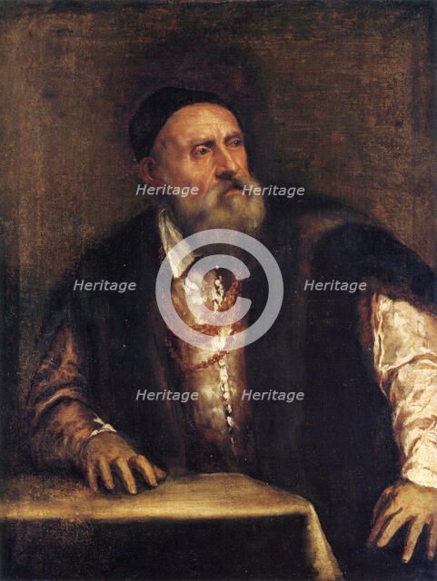 Self-Portrait, ca 1550-1562. Creator: Titian (1488-1576).